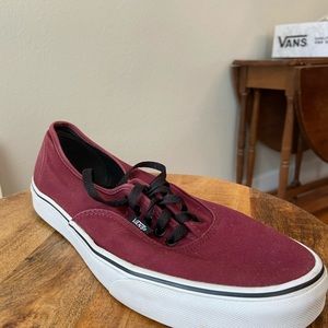 Lightly worn pair of Vans “Authentics” SIZE 10.5.